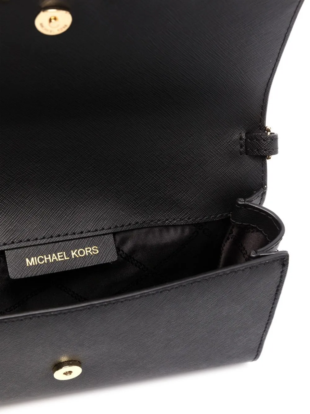 POCHETTE "MONA" GRANDE IN PELLE SAFFIANO