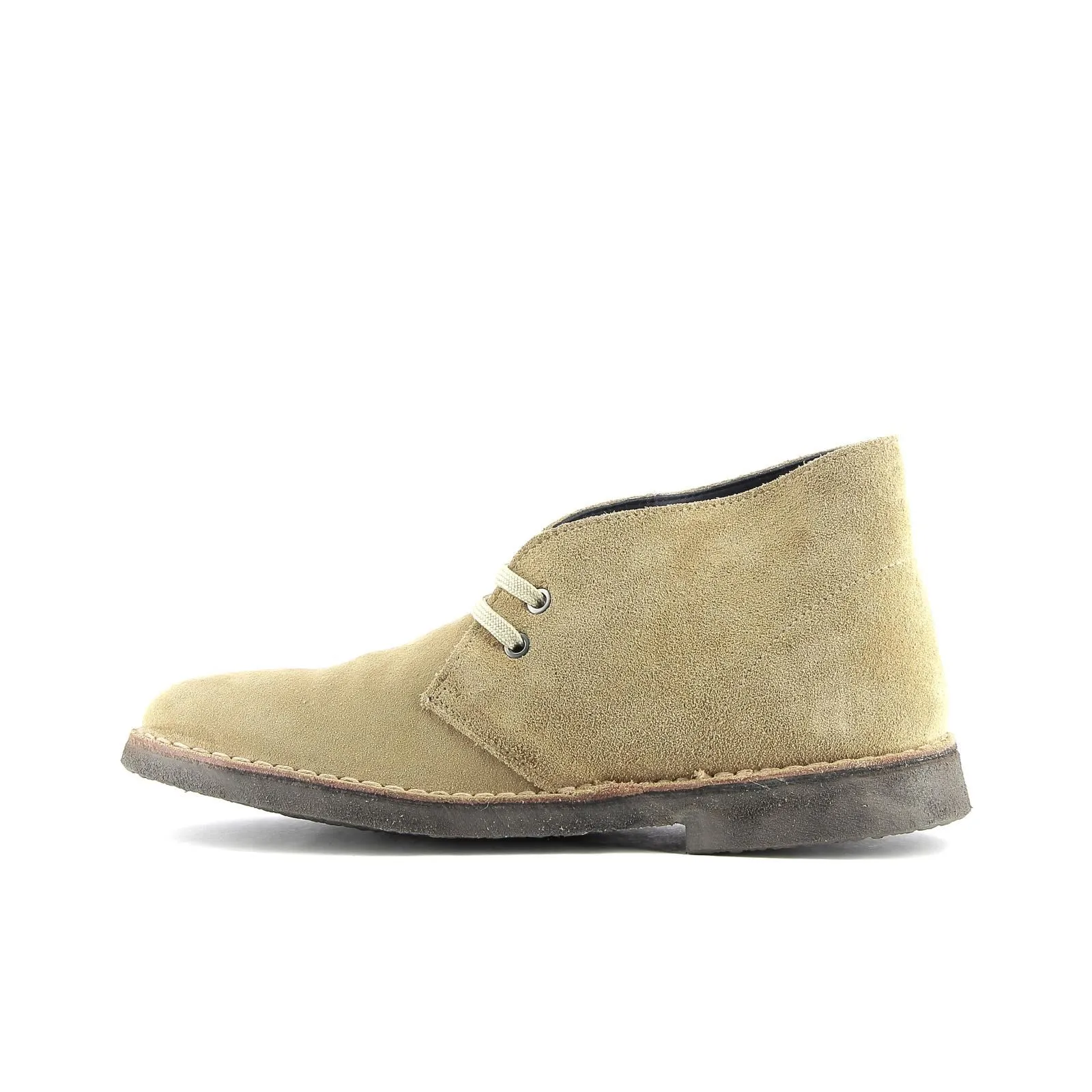 Polacchini beige da uomo con lacci