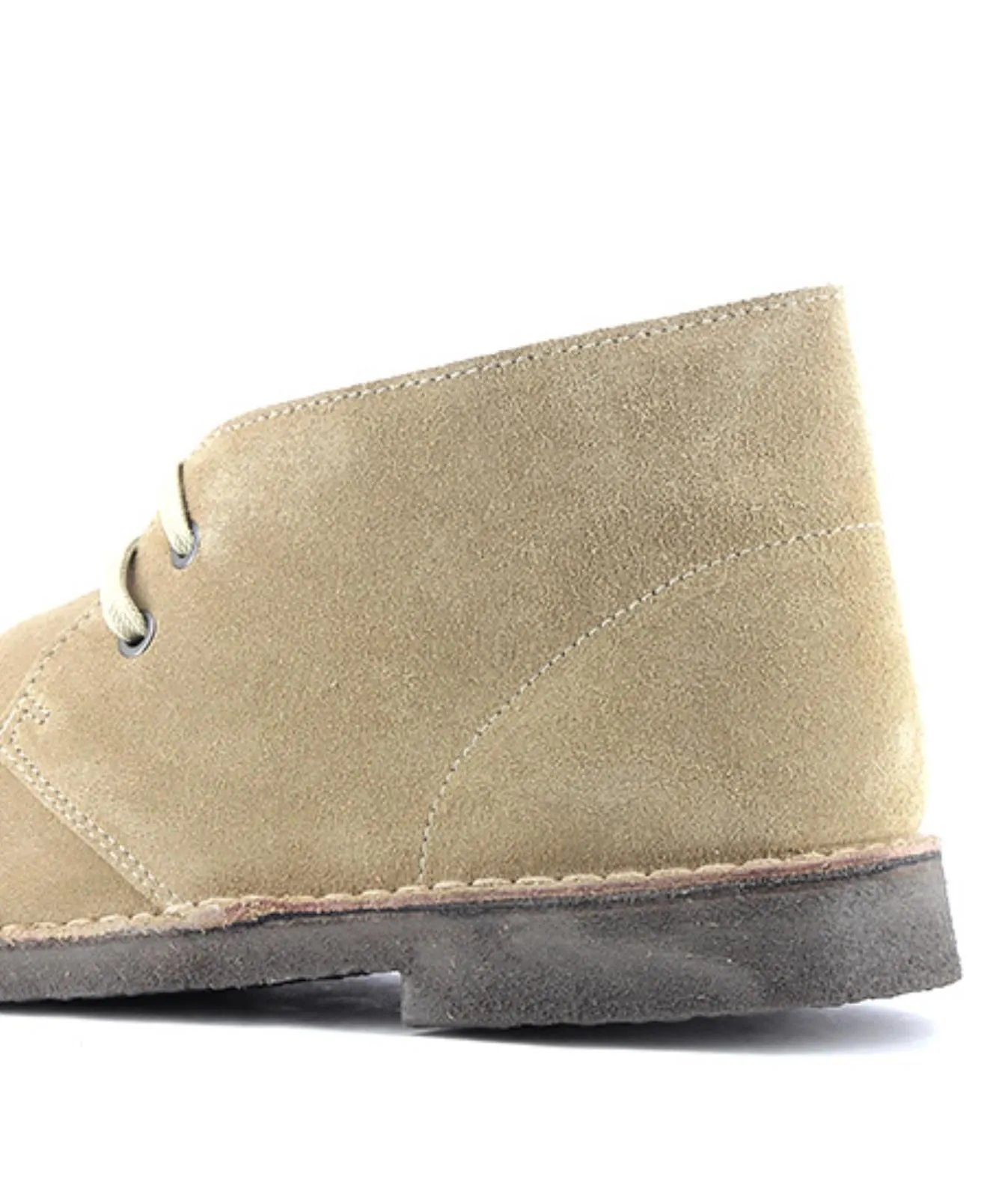 Polacchini beige da uomo con lacci