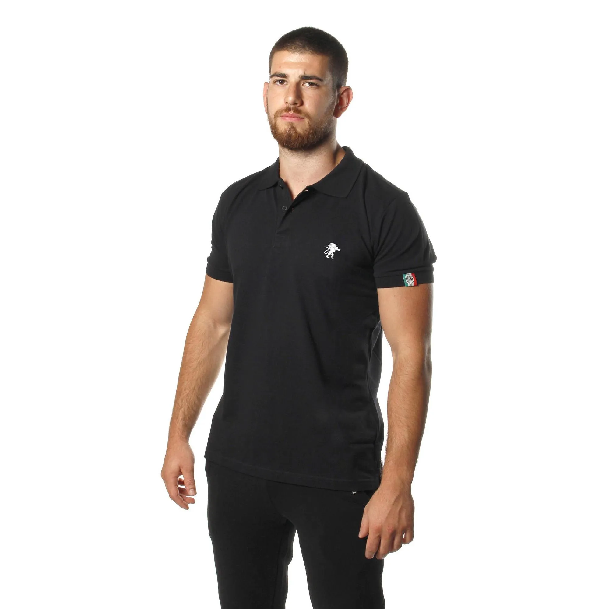 Polo da uomo maniche corte Leone 1947 Apparel