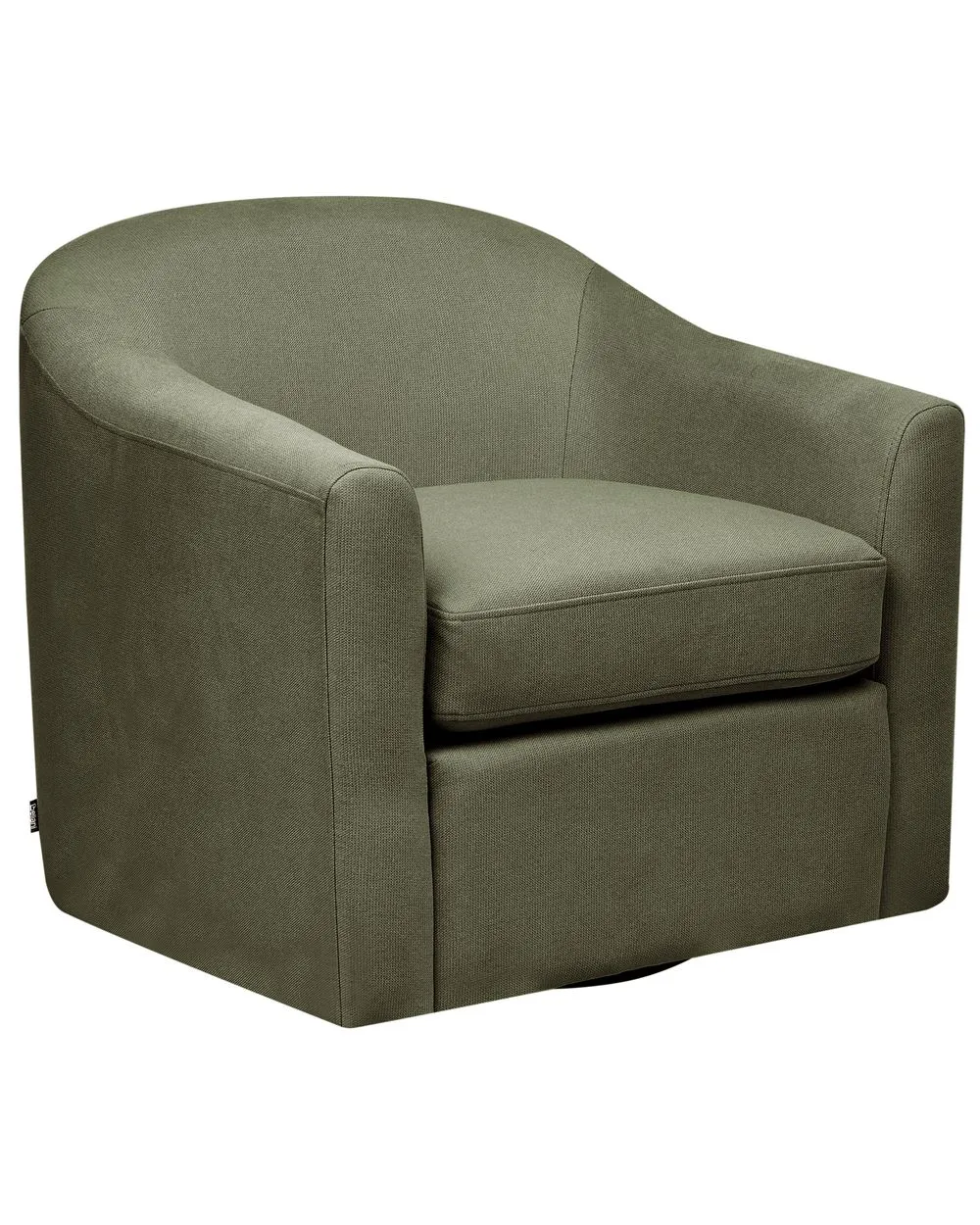 Poltrona girevole MAGNOR Tessuto Verde scuro