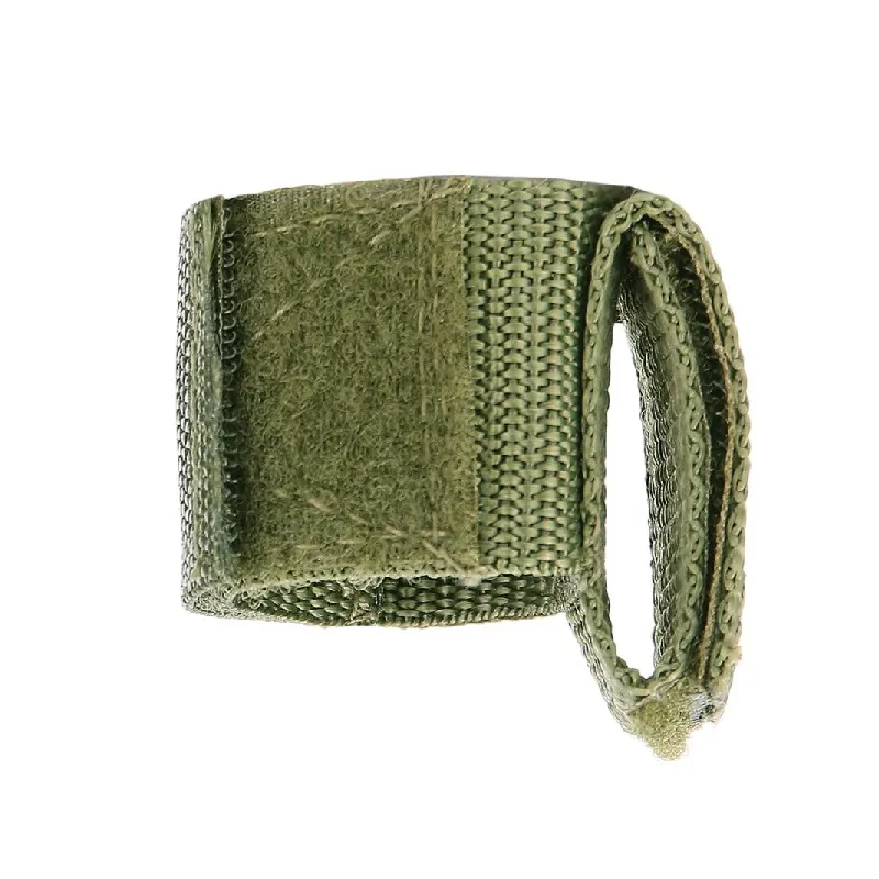 Porta torcia e guanti sottili cordura verde