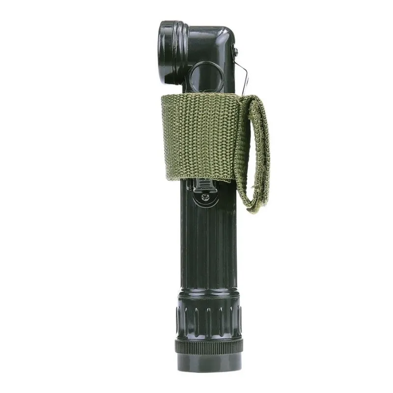 Porta torcia e guanti sottili cordura verde
