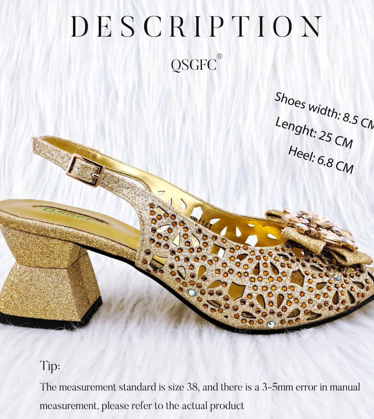 Prodotti Novità 2023 Scarpe Décolleté 2023 Nuovo Stile di design a semicerchio Borsa grande decorazione