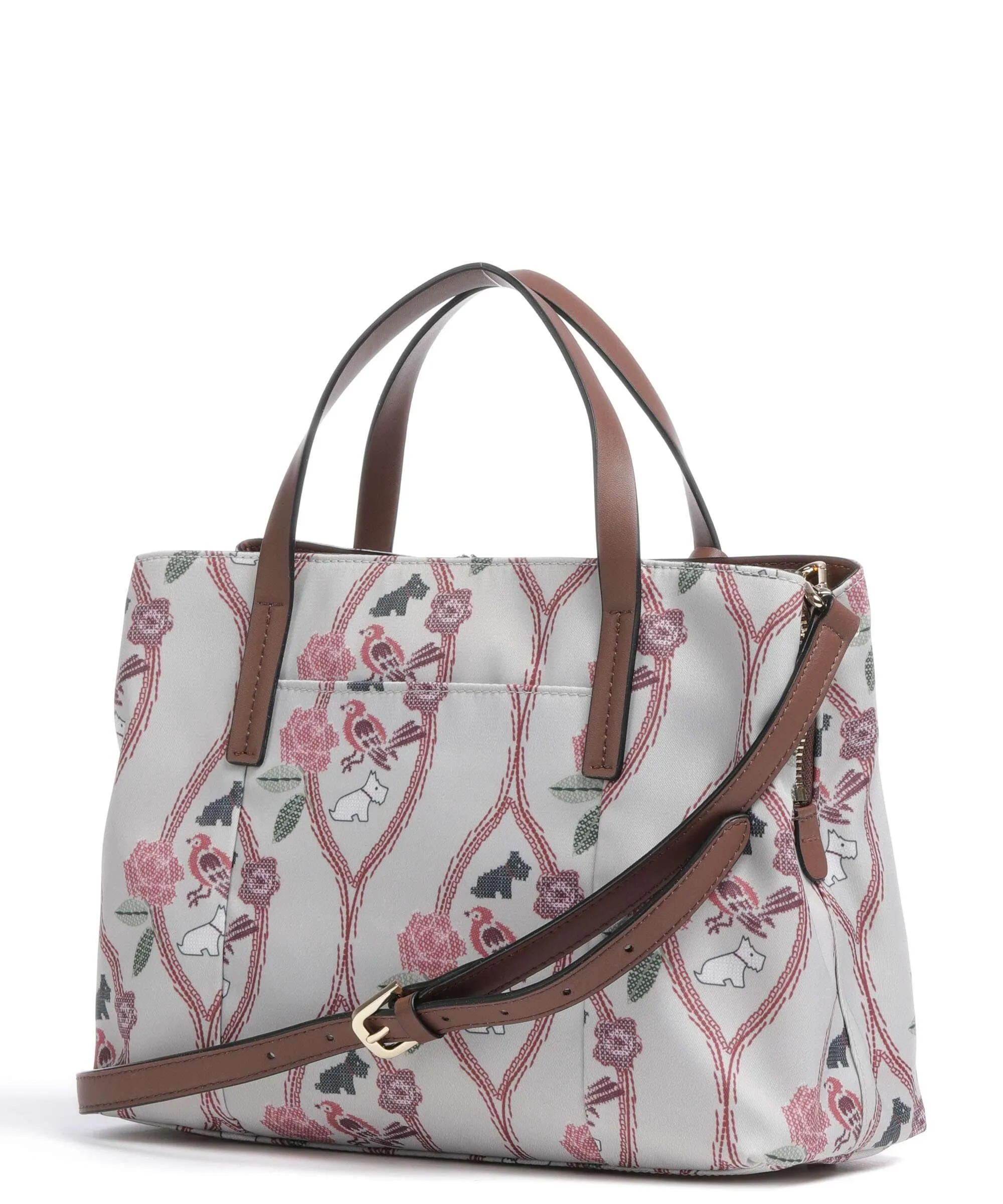  Radley London Finsbury Park Borsa a mano poliestere riciclato, poliestere grigio chiaro  
