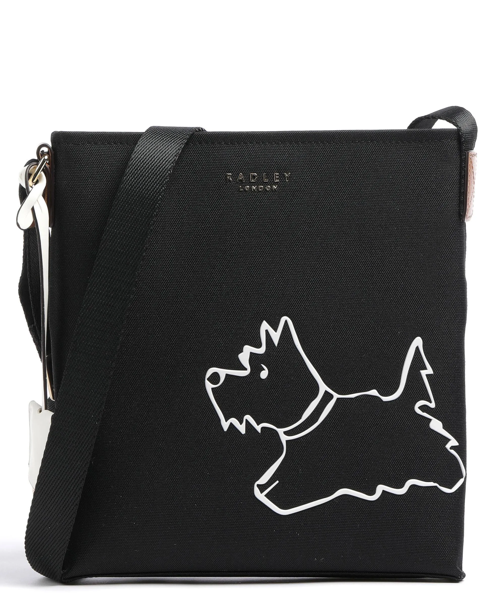 Radley London Palace Gardens Borsa a tracolla poliestere riciclato nero  