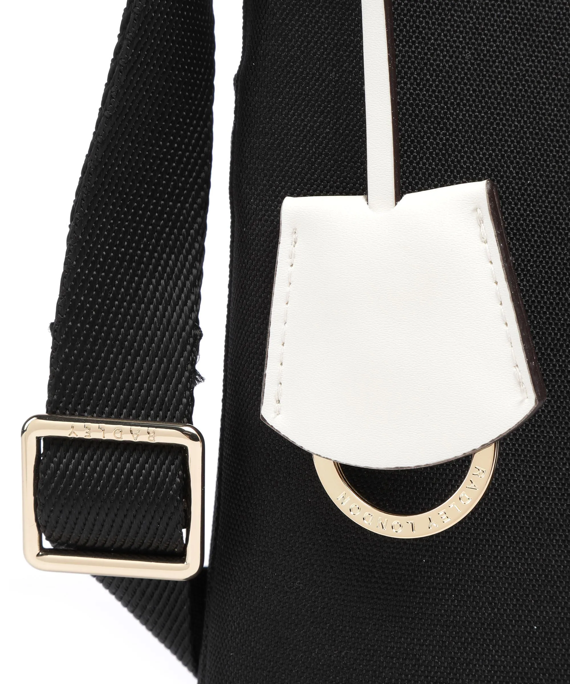  Radley London Palace Gardens Borsa a tracolla poliestere riciclato nero  