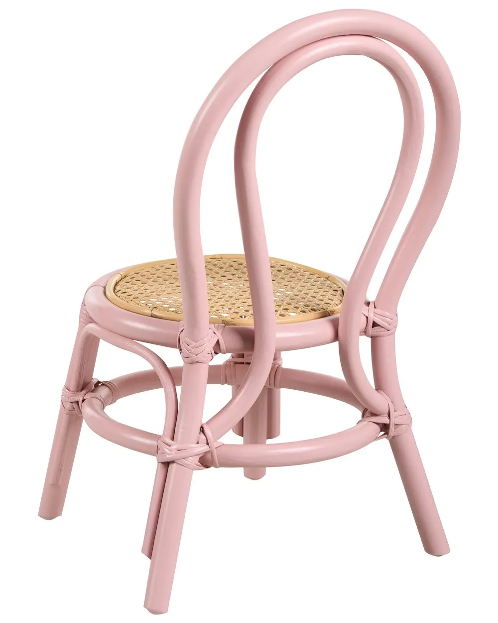 Rattan Kids Chair Pink KALIVIA