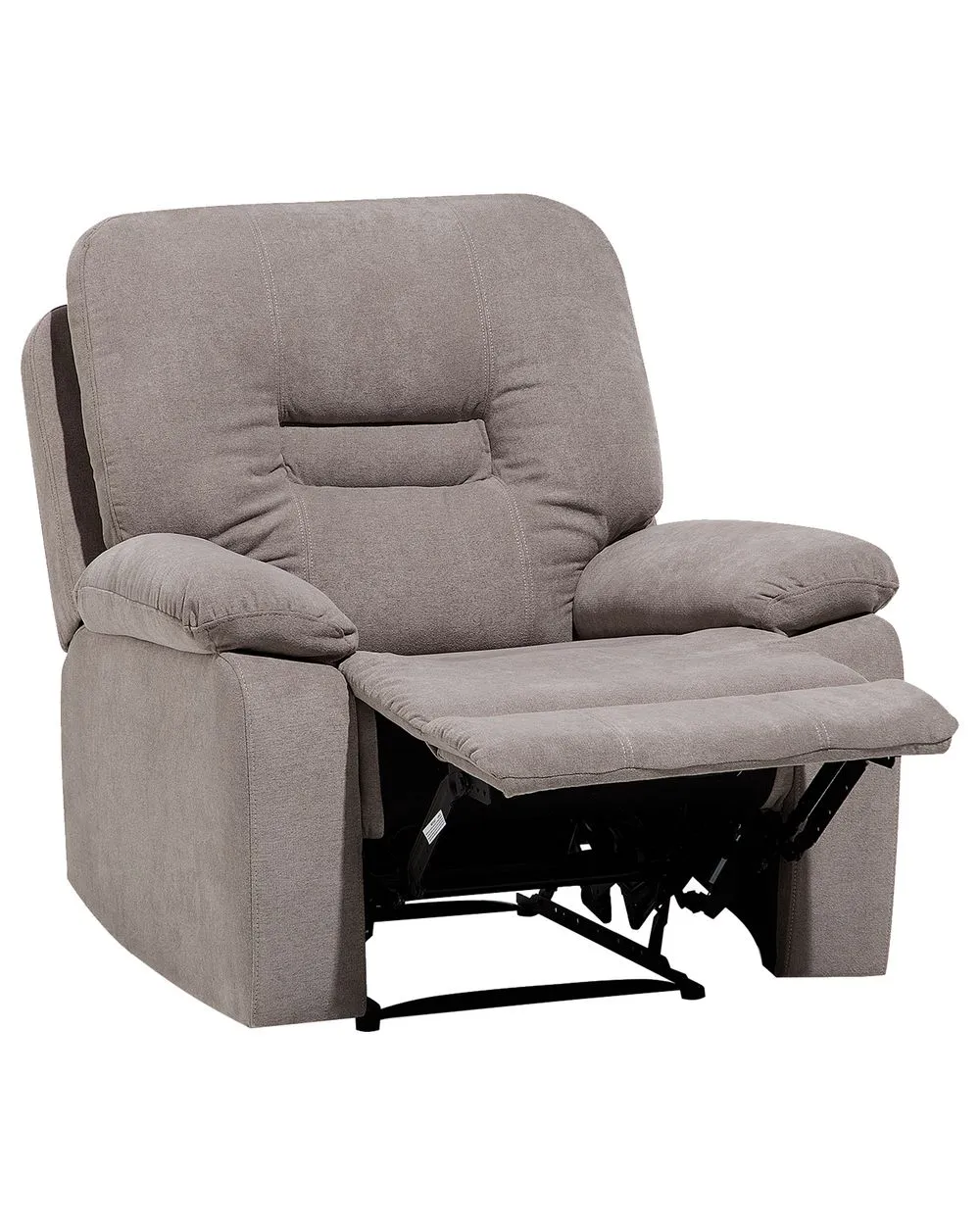 Recliner Chair BERGEN Fabric Taupe