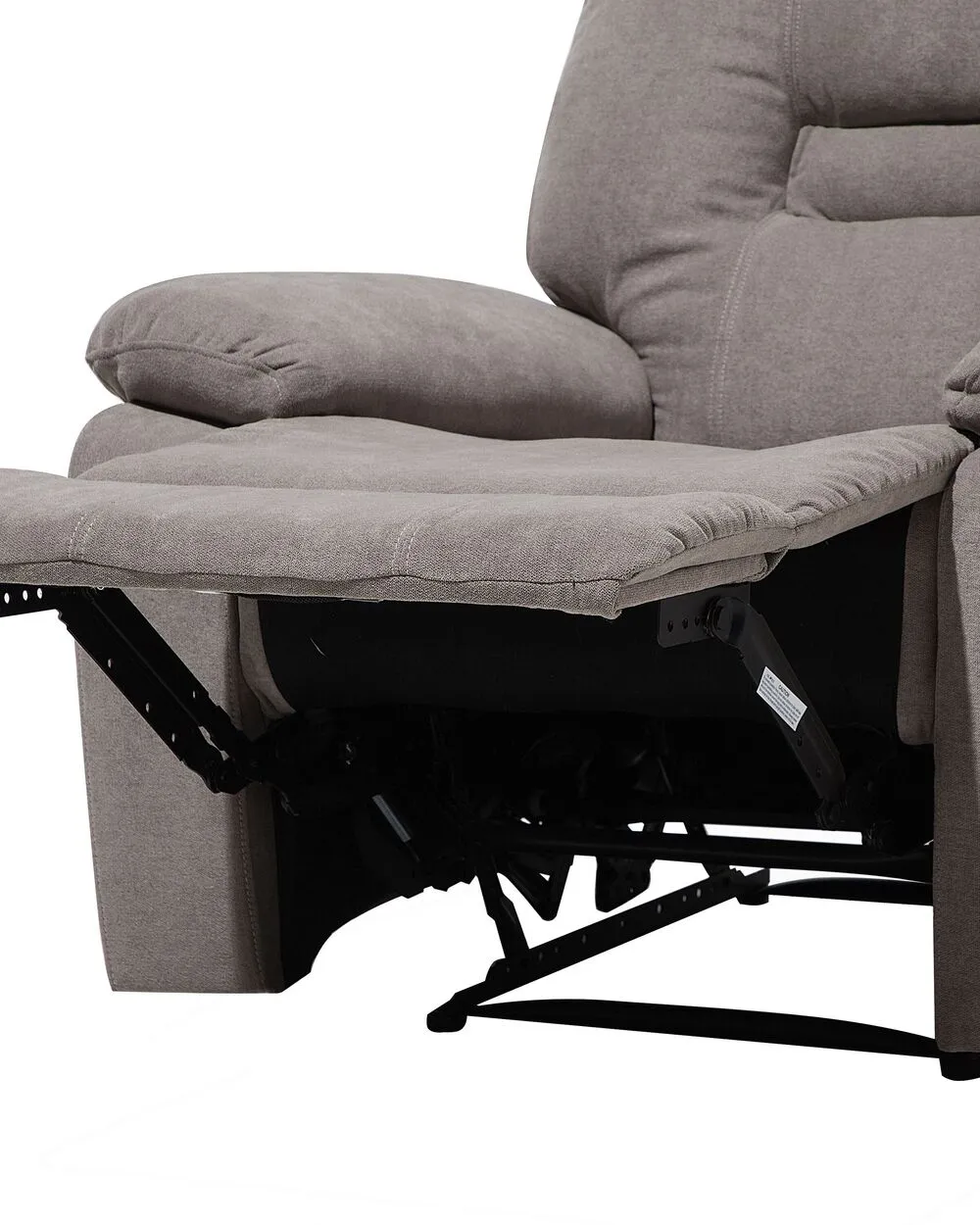 Recliner Chair BERGEN Fabric Taupe