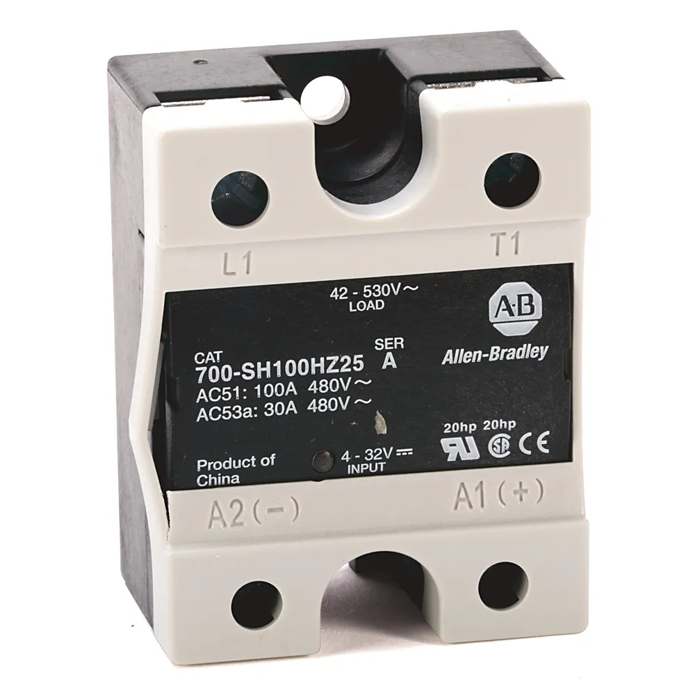 Relè a stato solido 700-SH10JZ24, Montaggio su guida DIN, a pannello, 10 A, 265 V ca/cc 700-SH