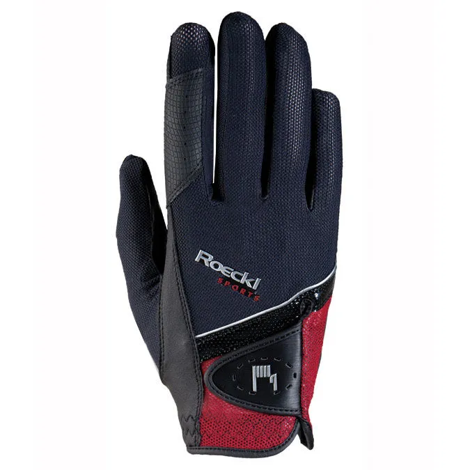 Roeckl Madrid Function Guanti da equitazione Micro rete / Drytec