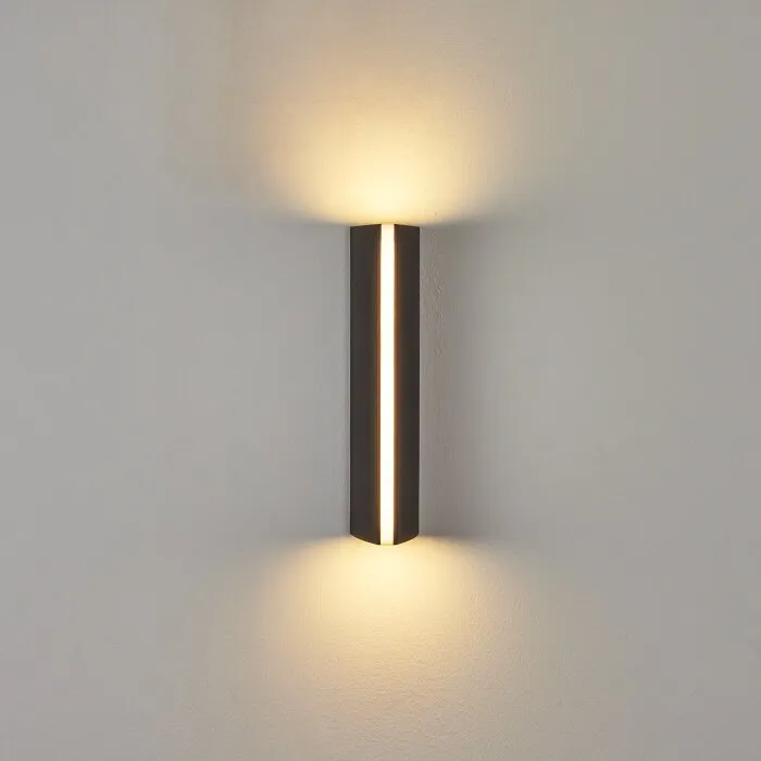 Rotterdam Applique da esterno LED Nero, 1-Luce