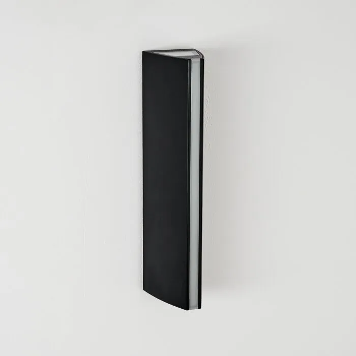 Rotterdam Applique da esterno LED Nero, 1-Luce