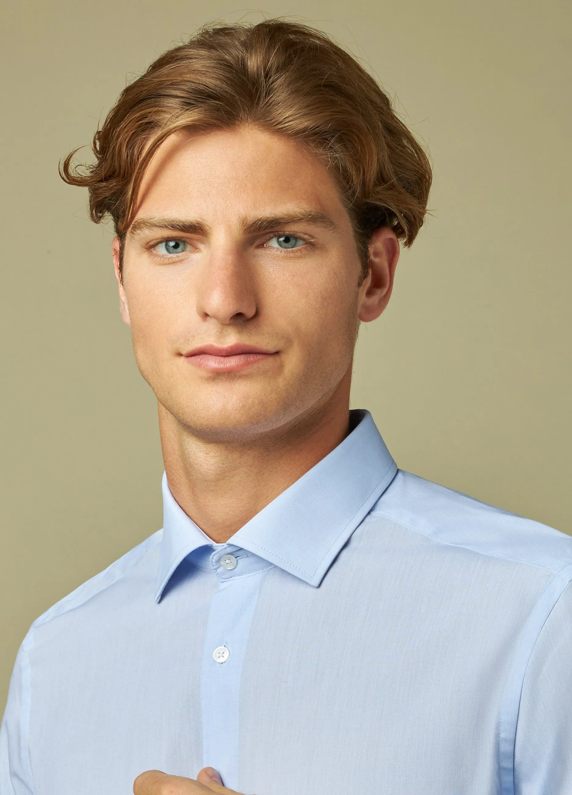 RUMFORD  Camicia in tinta unita uomo