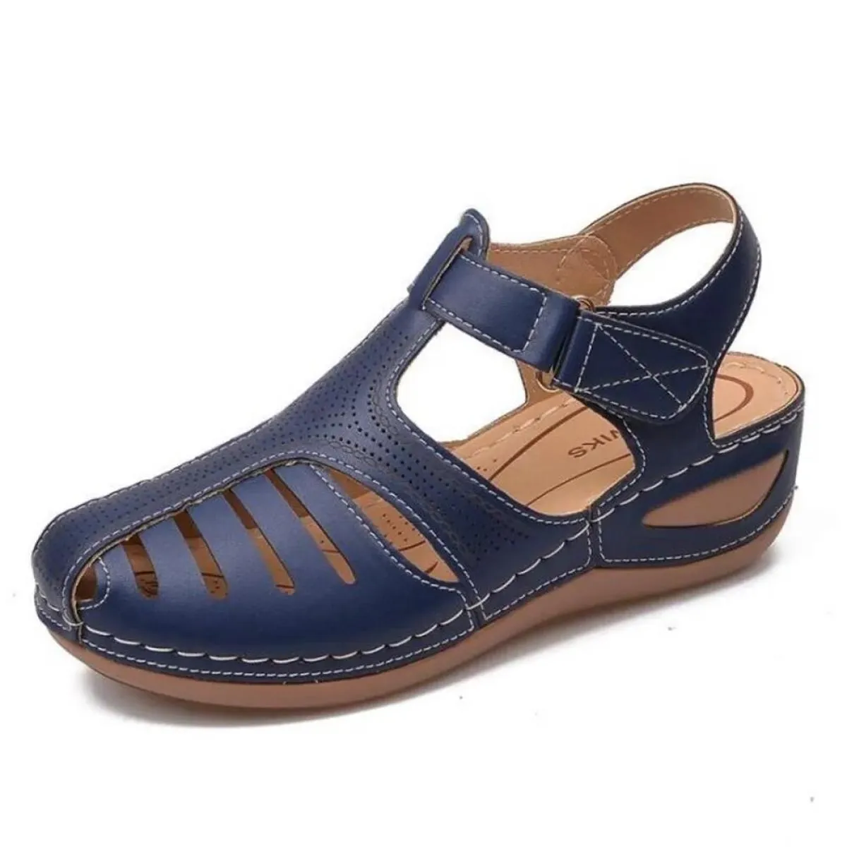 Sandali con suola spessa Sandali nuovi estivi da donna Scarpe da donna traspiranti con suola morbida Mesh Rosso Scarpe casual po