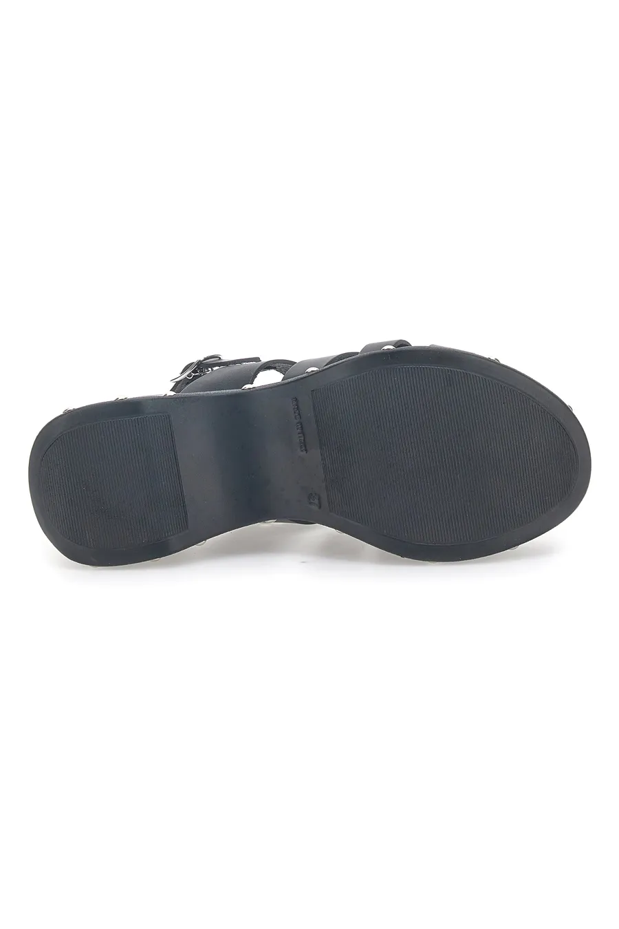 Sandali Platform in Pelle con Borchie Pittarello 5764