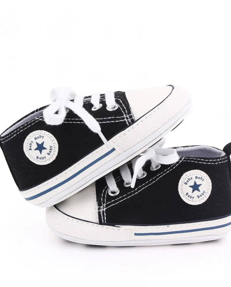 Scarpe di tela casual classiche per bambini Scarpe da bambino con suola in gomma