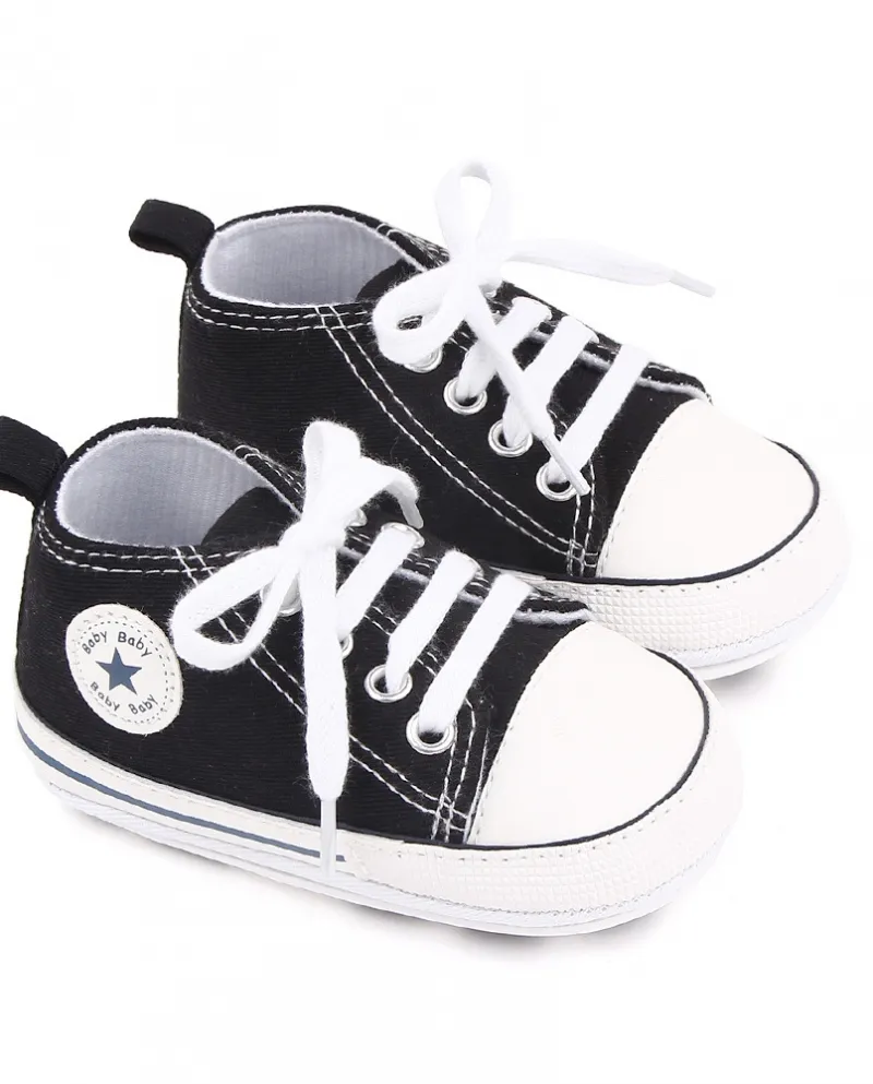 Scarpe di tela casual classiche per bambini Scarpe da bambino con suola in gomma