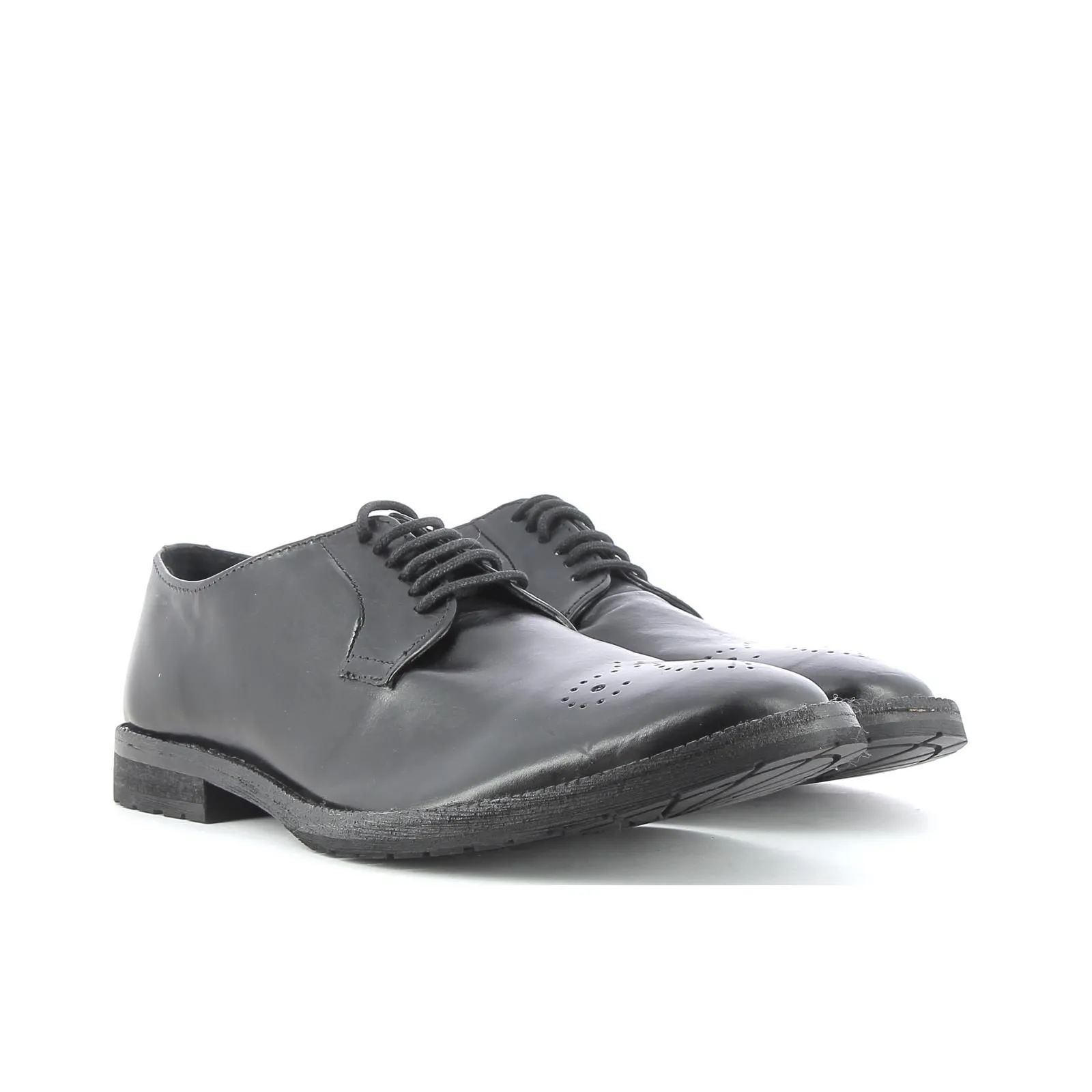 Scarpe eleganti nere con lacci