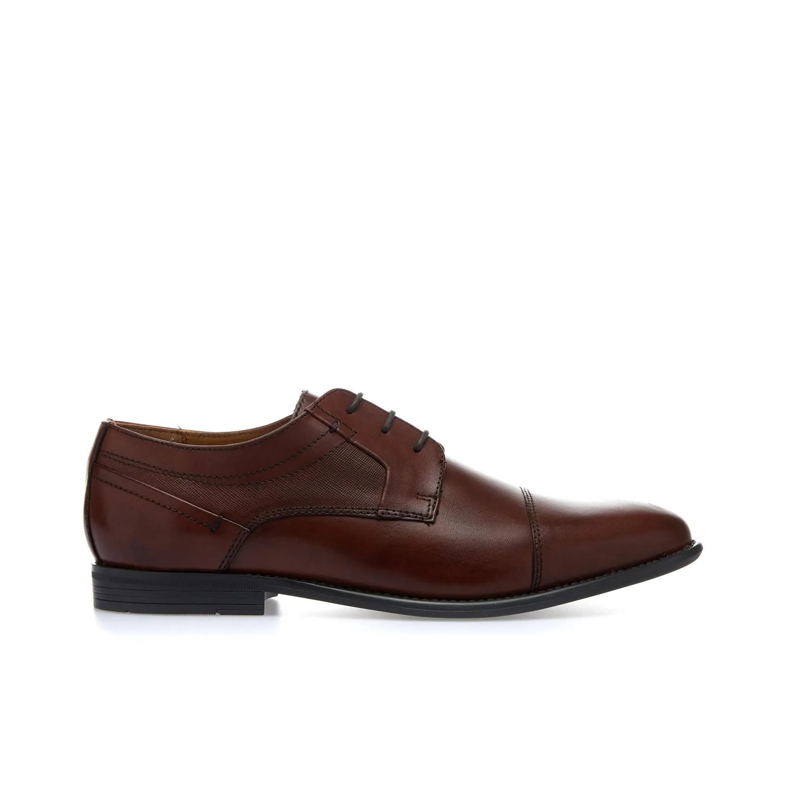 Scarpe marroni eleganti da uomo in pelle