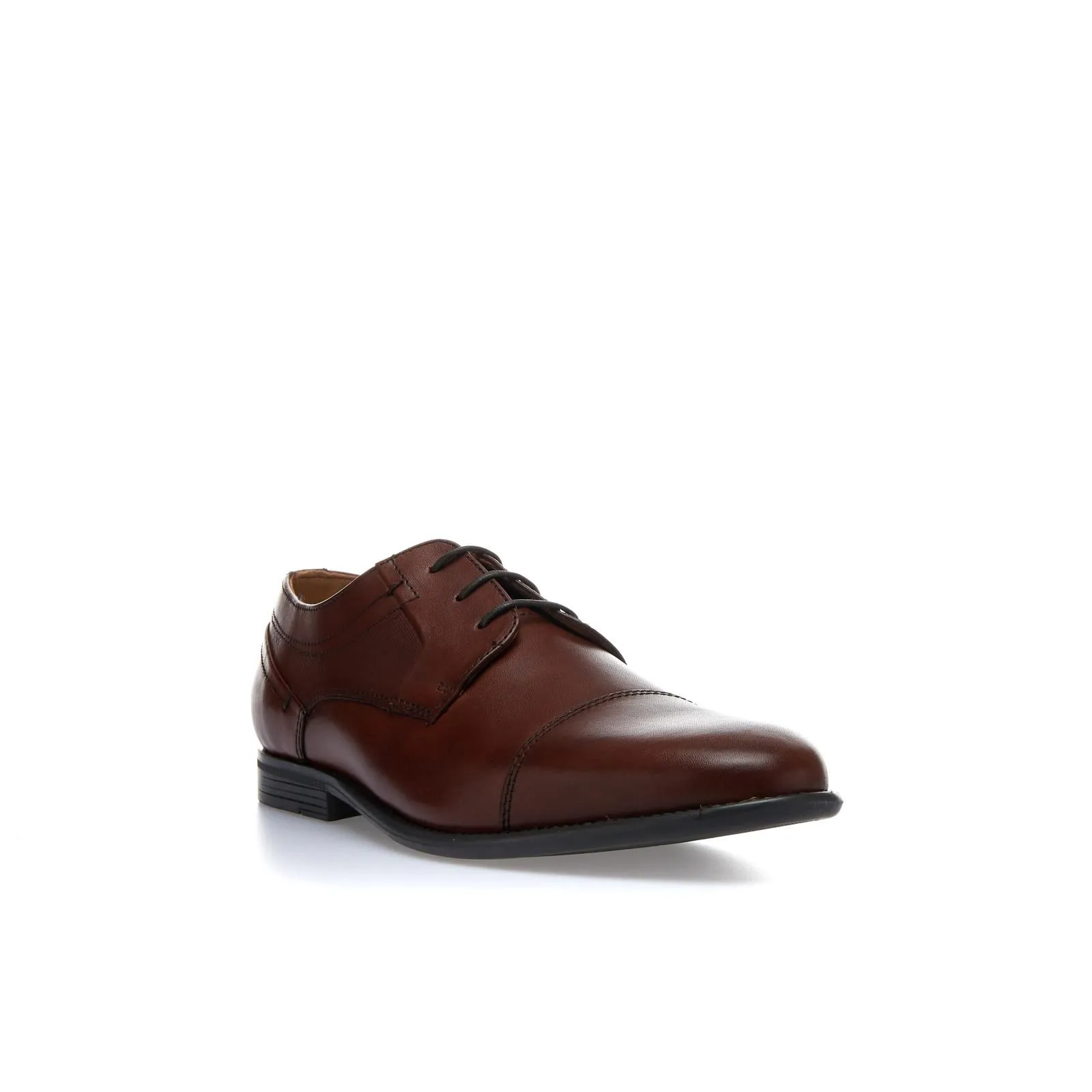 Scarpe marroni eleganti da uomo in pelle