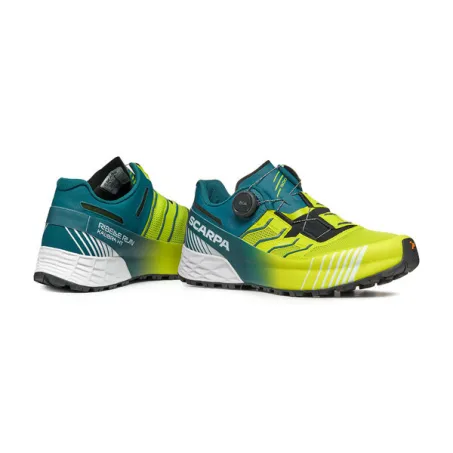 Scarpe Uomo Scarpa Ribelle Run Kalibra HT 33084 350 2 Lime Acido