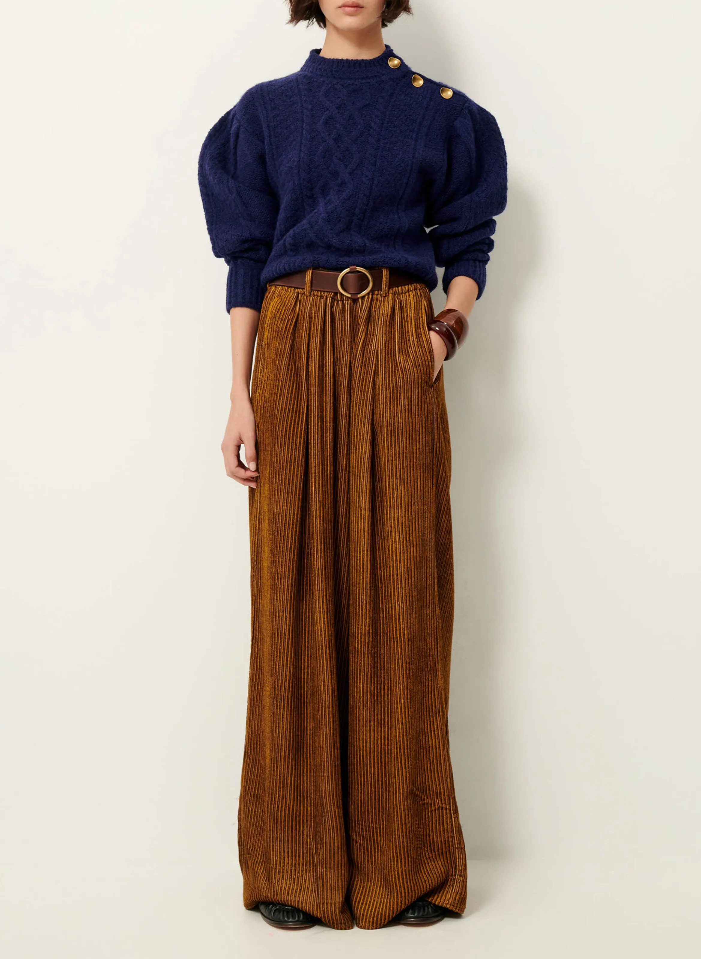  SESSUN   VASCO - Maglione a girocollo in lana | Blu