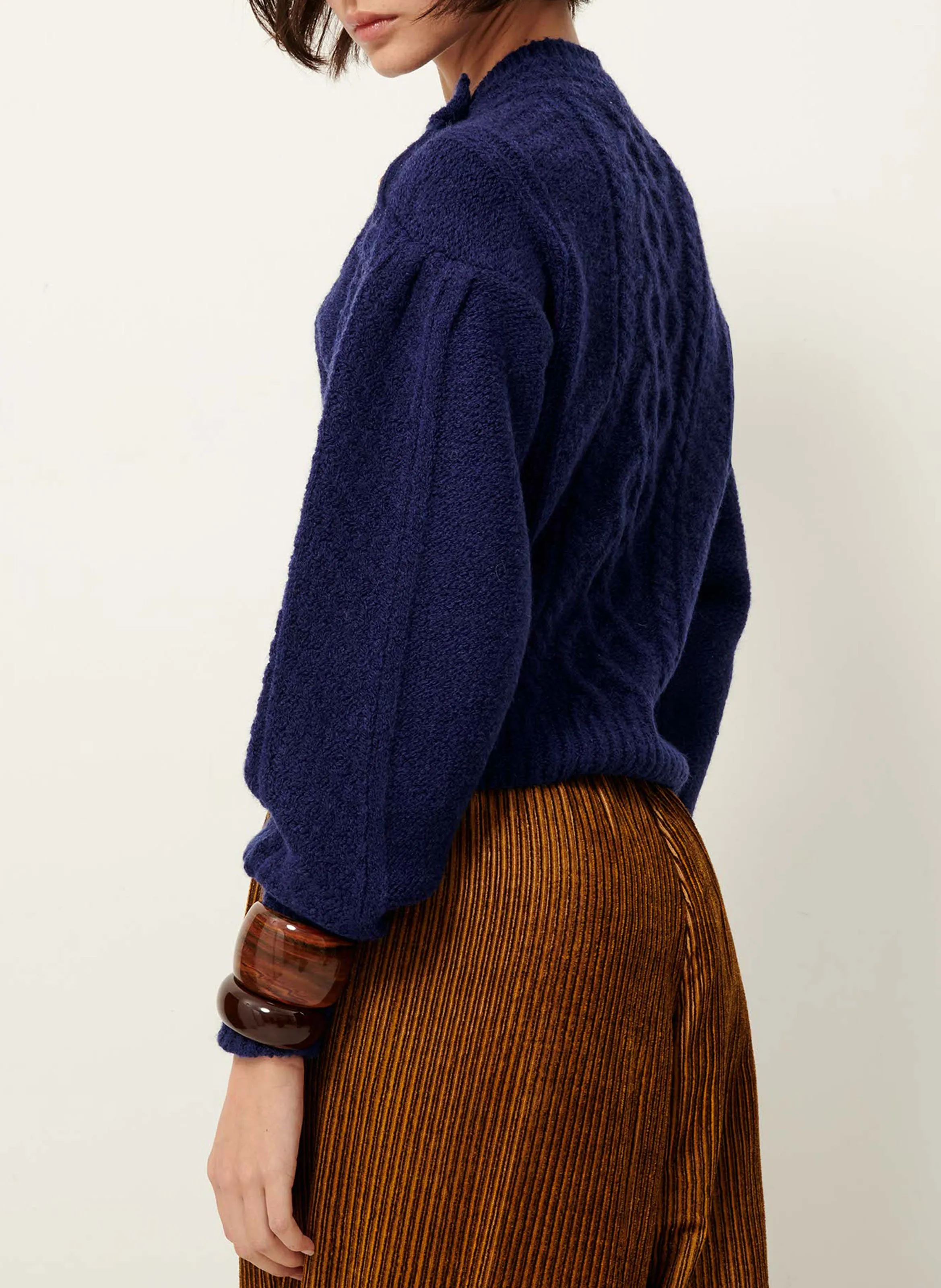  SESSUN   VASCO - Maglione a girocollo in lana | Blu