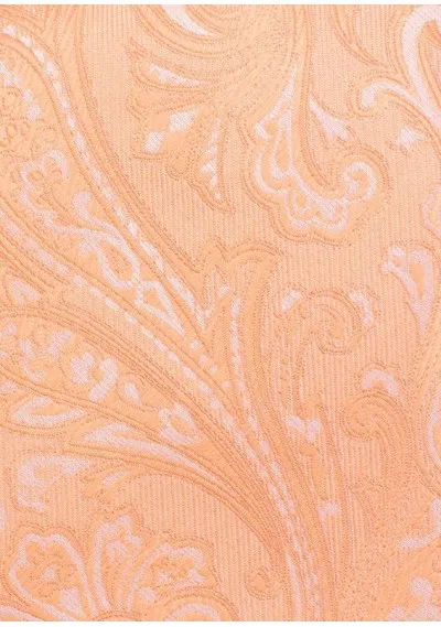 Set: cravatta, papillon da uomo, fazzoletto da taschino paisley salmone