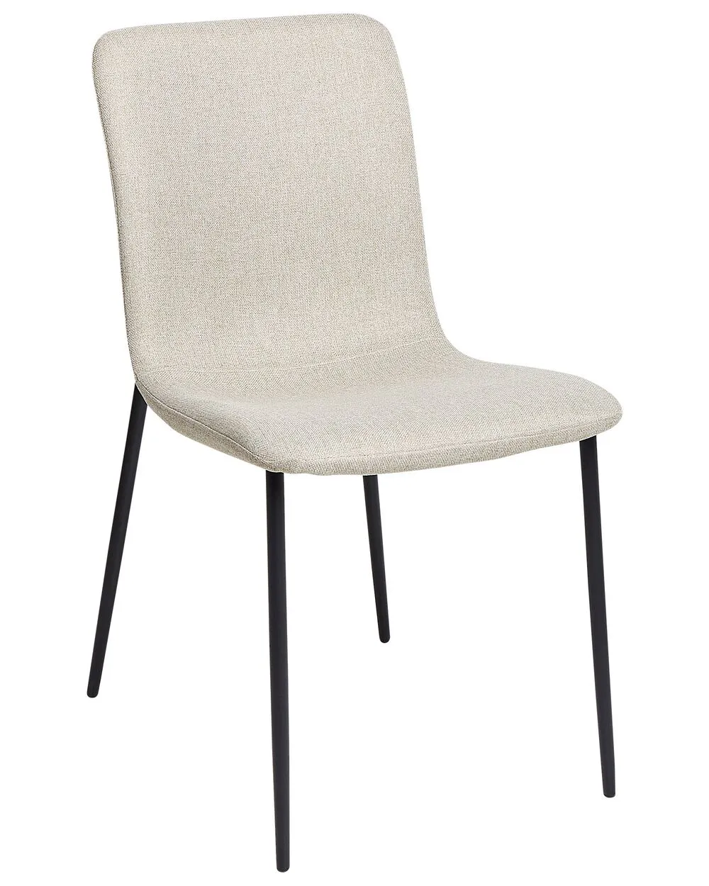 Set di 4 sedie da pranzo GLENDIVE Beige chiaro