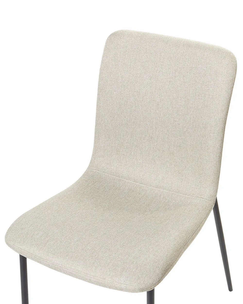 Set di 4 sedie da pranzo GLENDIVE Beige chiaro