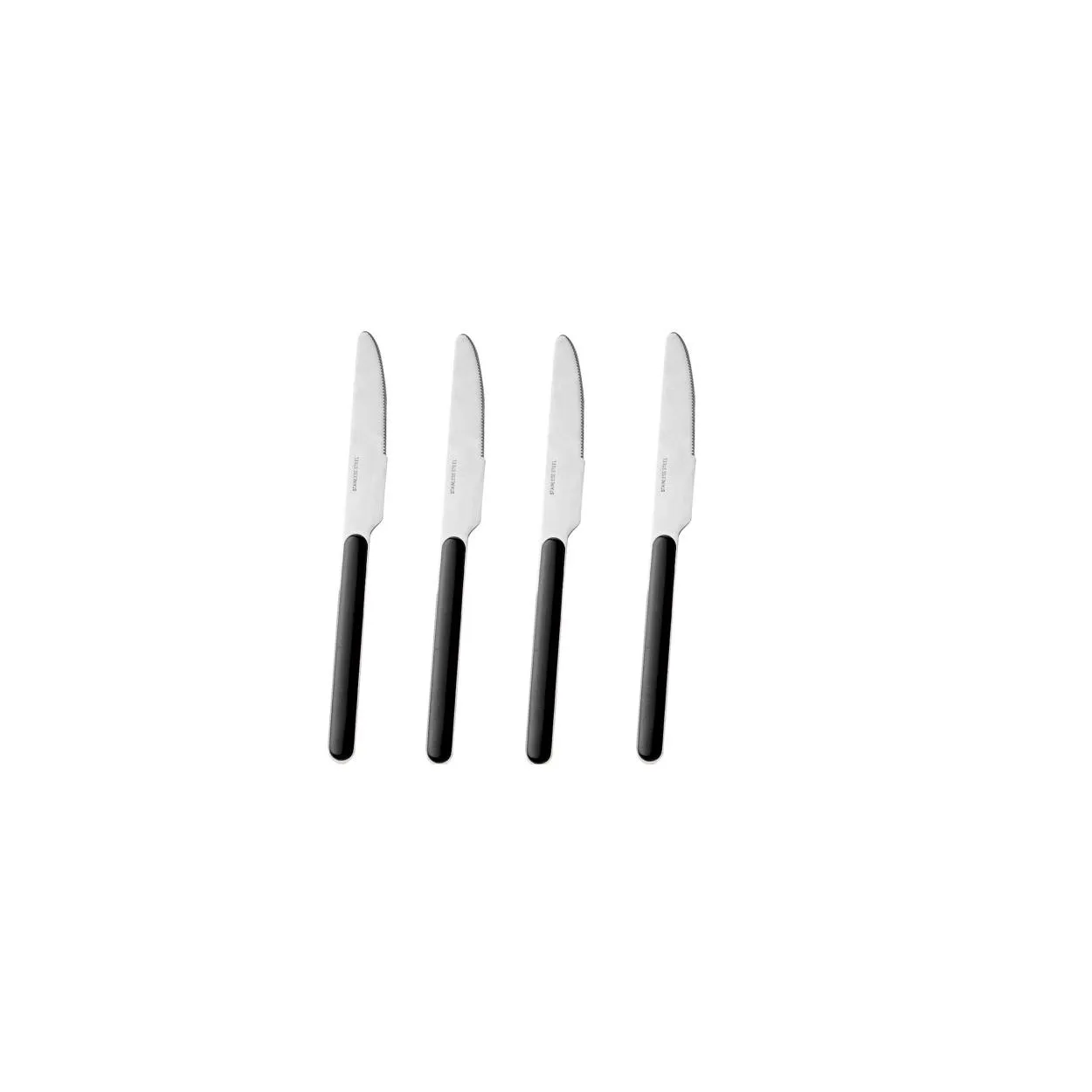 Set Posate Camping Outdoor DELICATE NERO Brunner