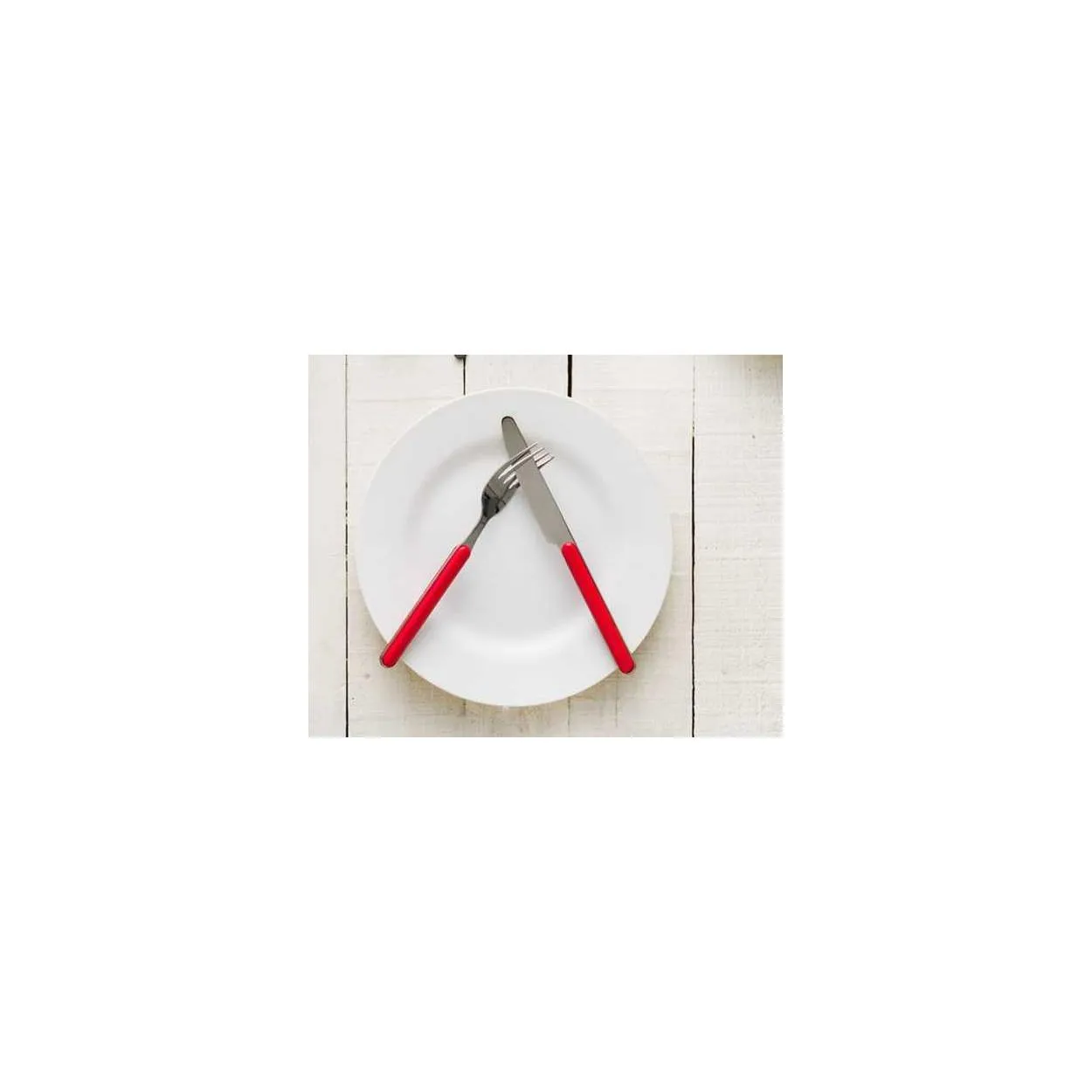 Set Posate DELICATE ROSSO Brunner