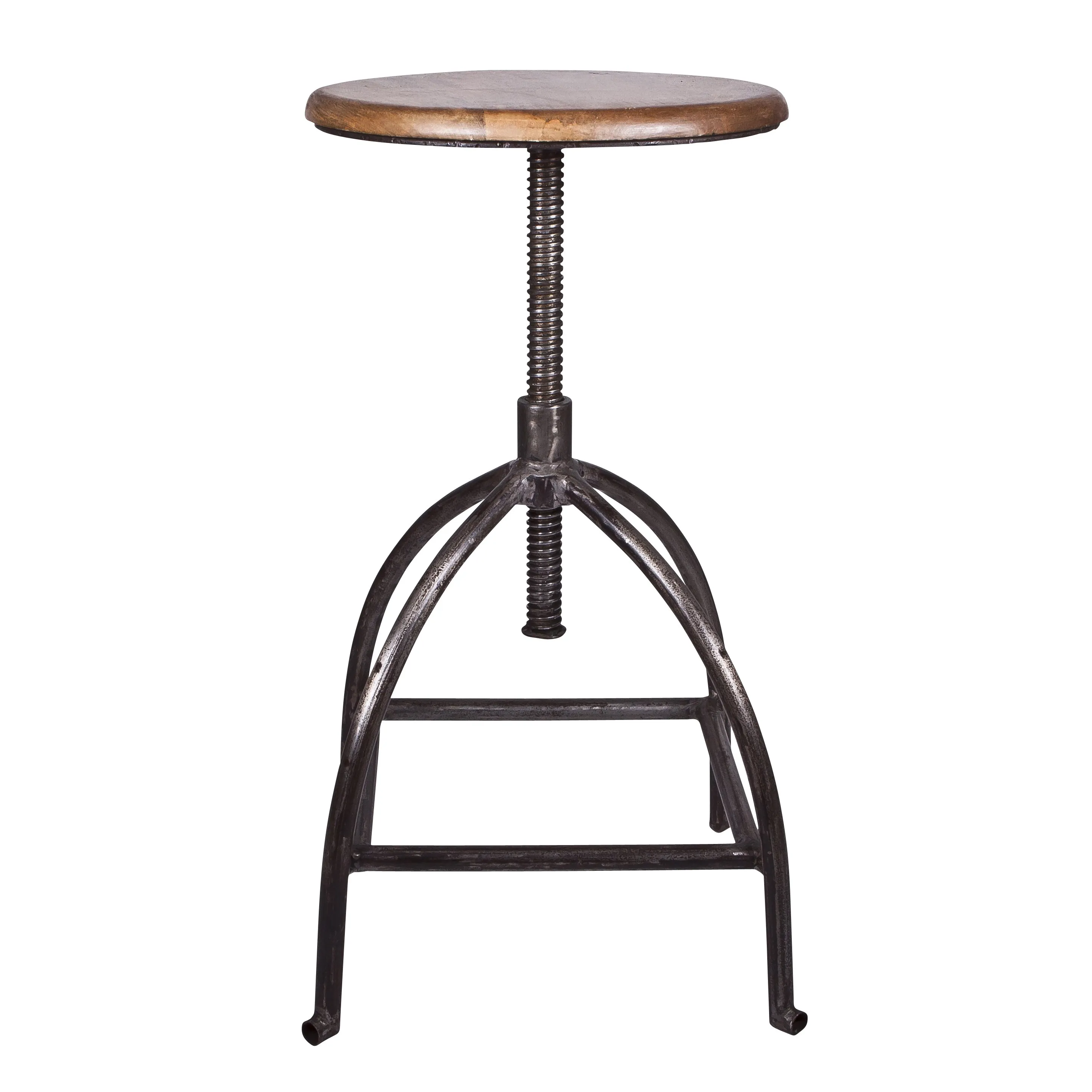 Sgabello Sire in legno di mango.jn{font-size:18px}73 cm