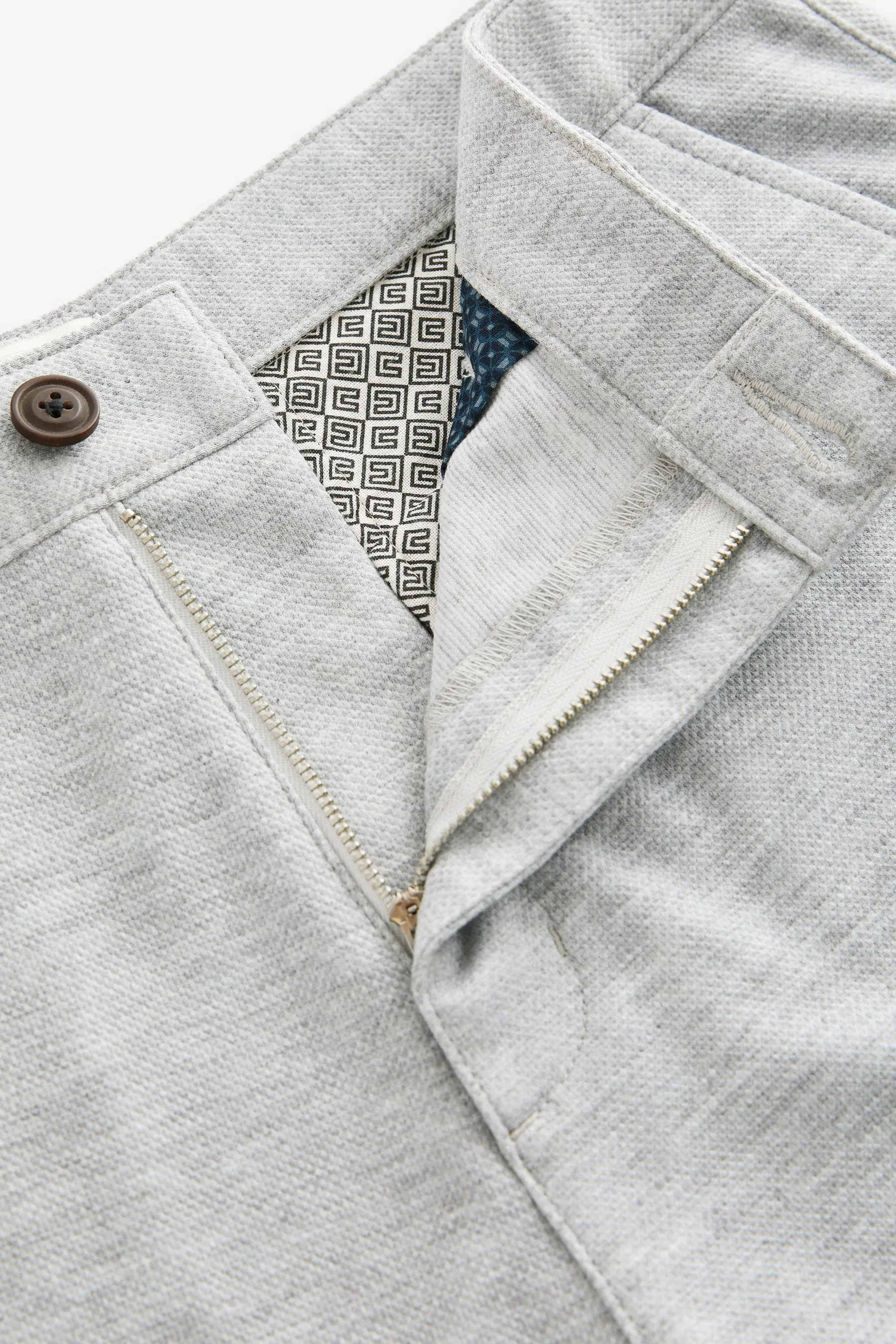 Shorts chino in jersey eleganti