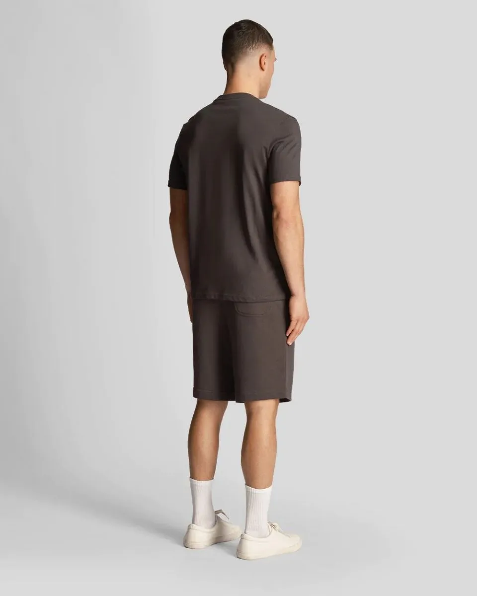 SHORTS E BERMUDA JOGG Uomo LYLE & SCOTT 1874 ML414VOG SWEAT SHORT W635 GUNMETAL