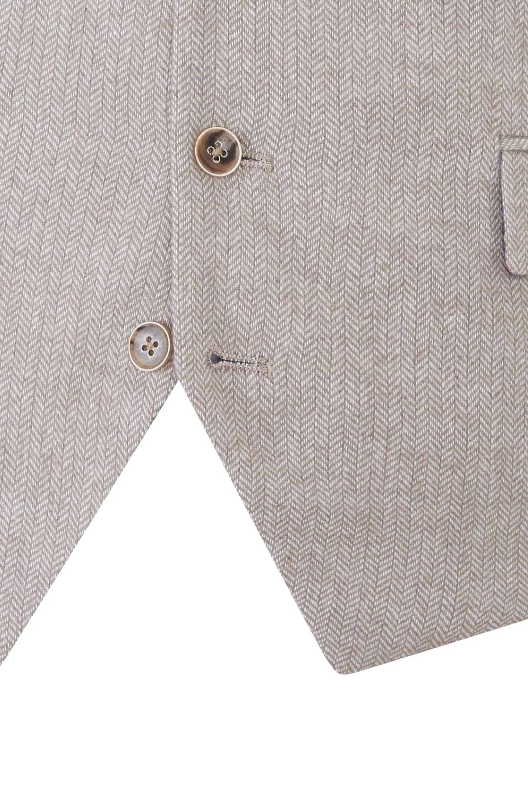 Skopes - Jude - Gilet da Vestibilità sartoriale da completo in tweed