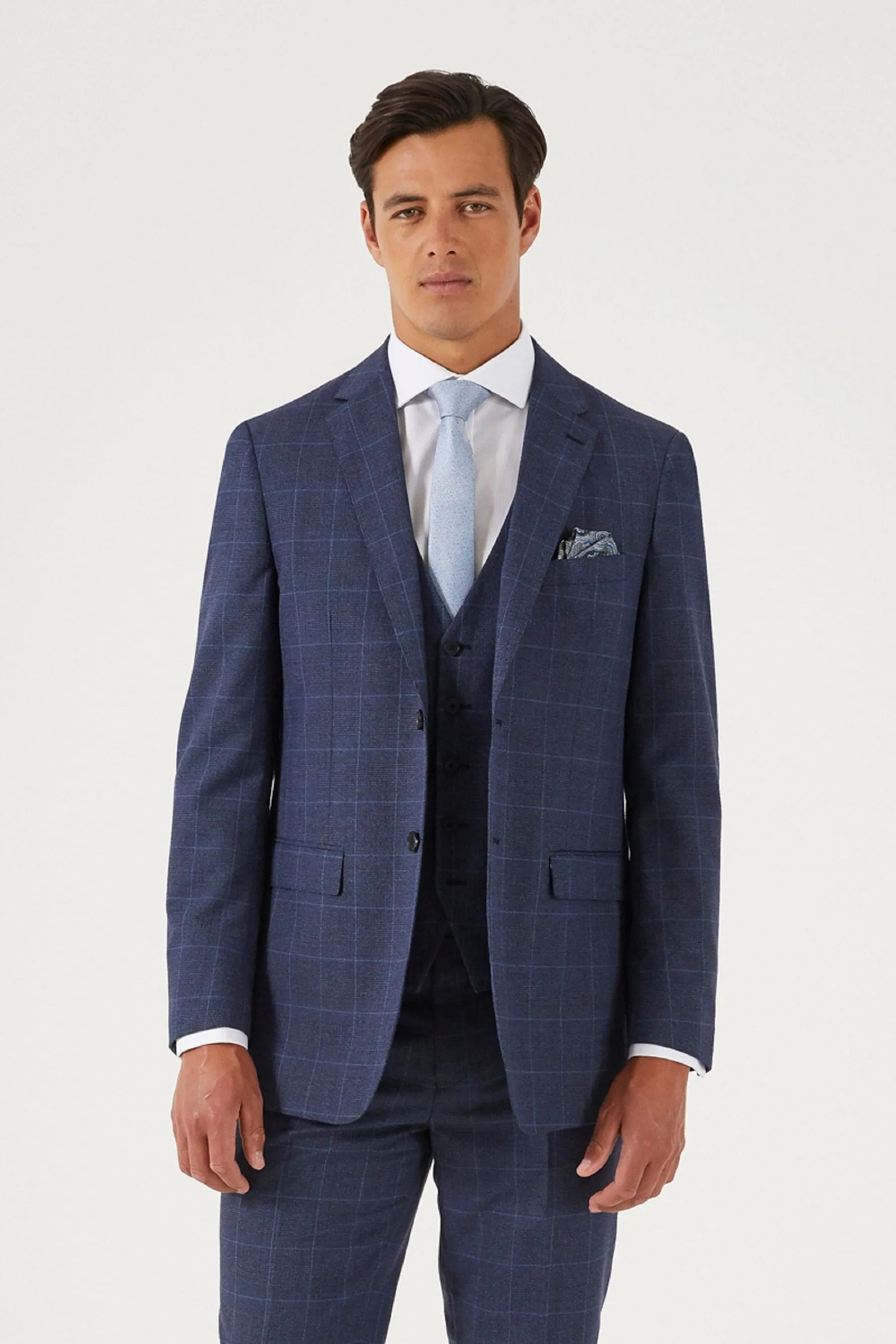Skopes Vestibilità sartoriale - Anello A quadri Completo: Giacca