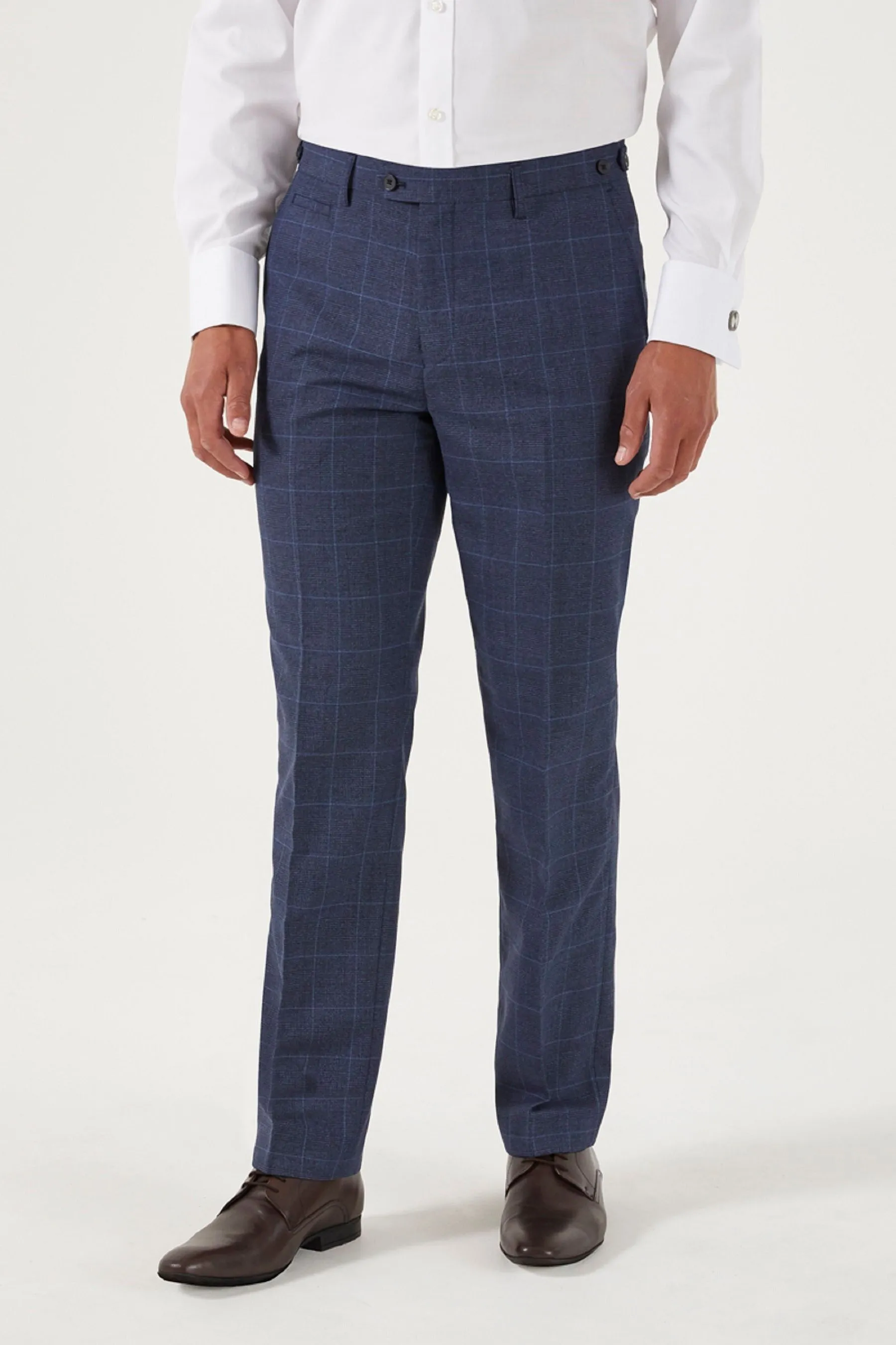 Skopes Vestibilità sartoriale Anello - Completo A quadri: Pantaloni