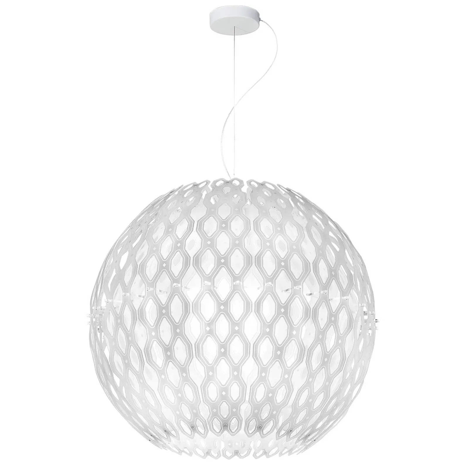 Slamp Charlotte Globe sospensione in bianco