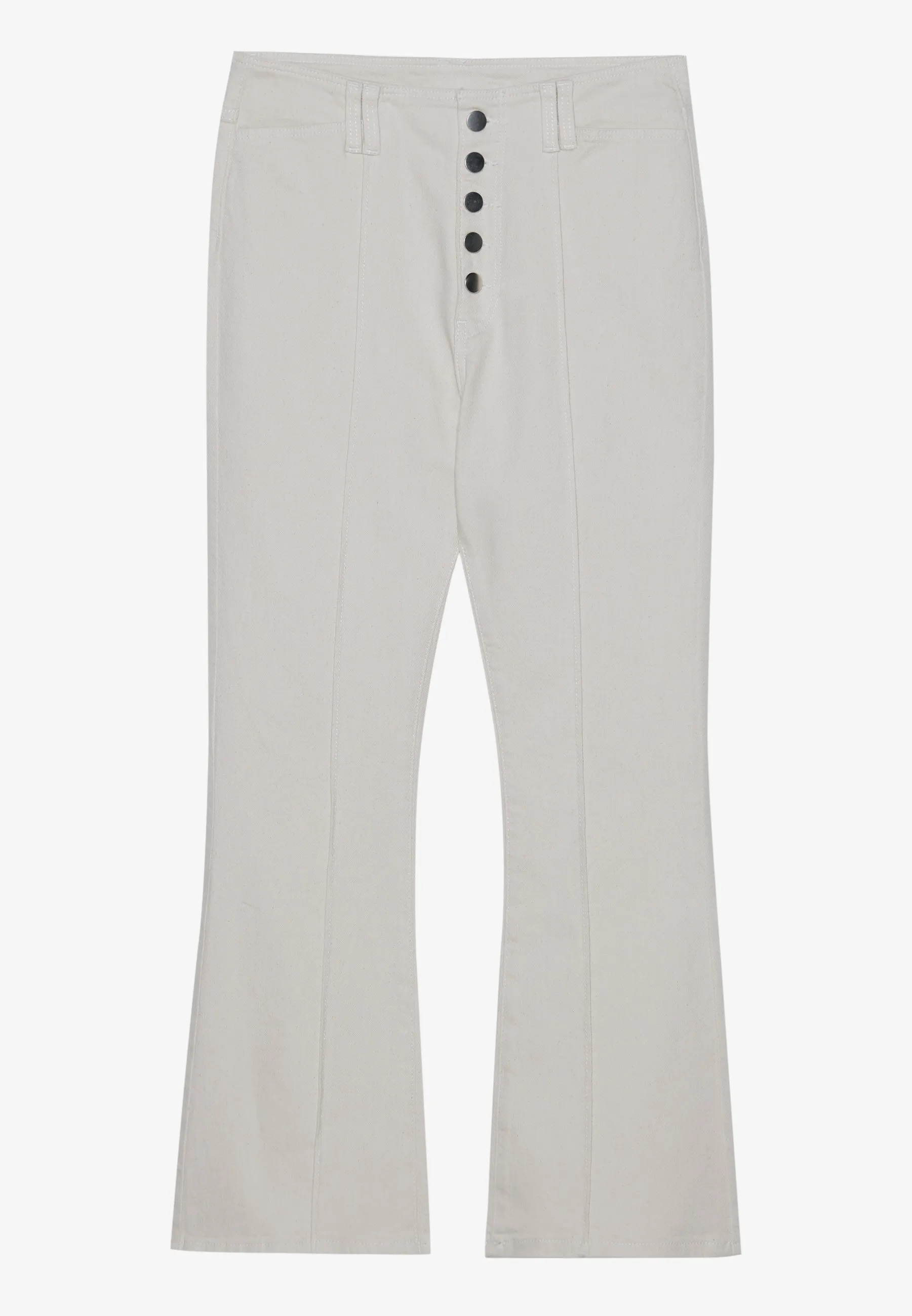 SMART CROPPED DENIM - Jeans a zampa