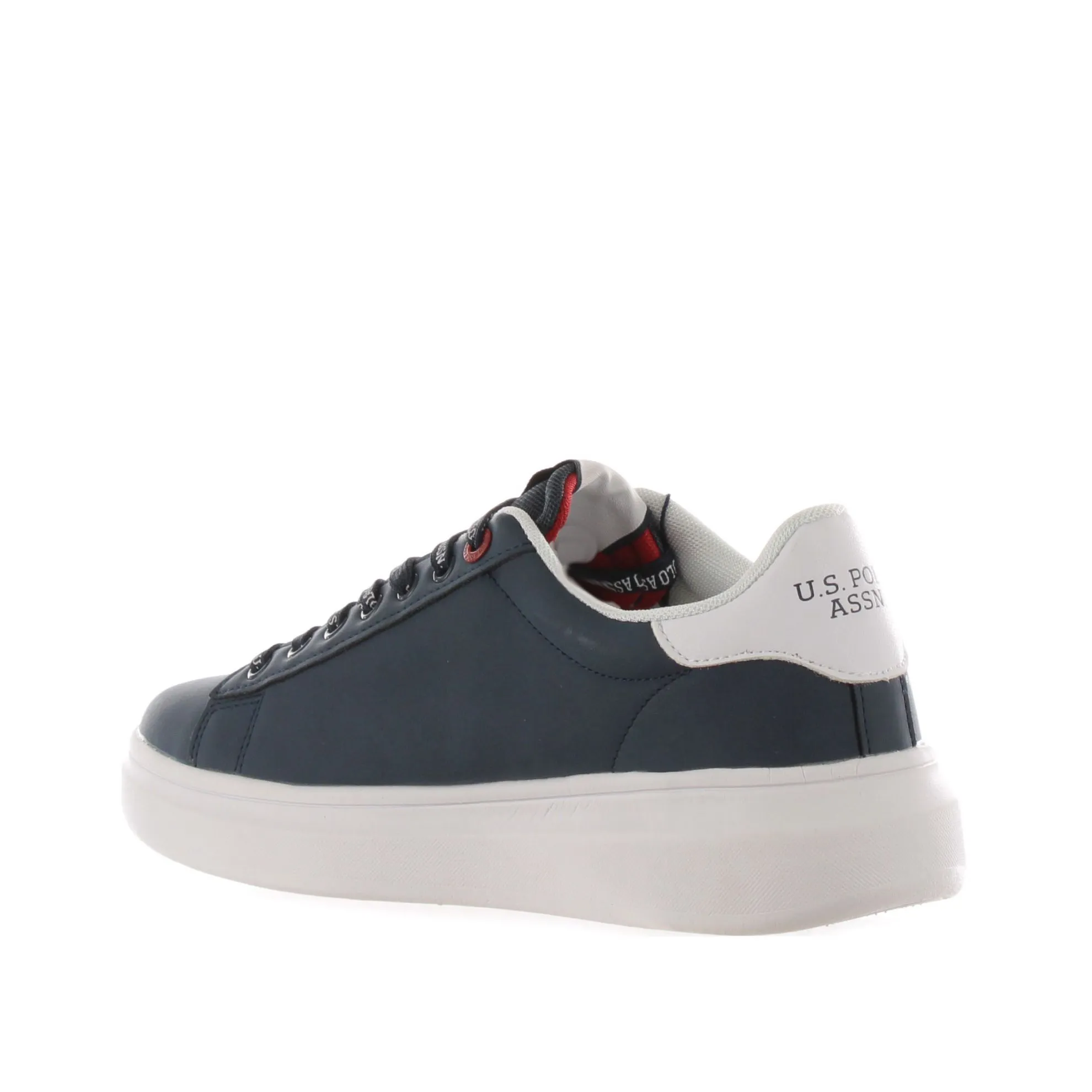 Sneaker in nabuk con lacci logati