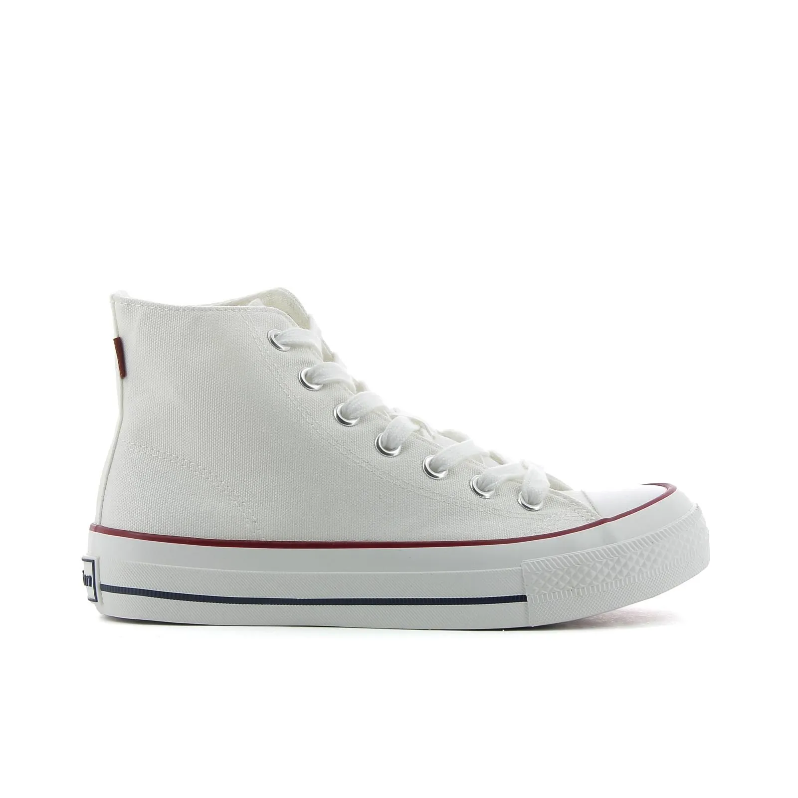 Sneakers alte bianche con lacci