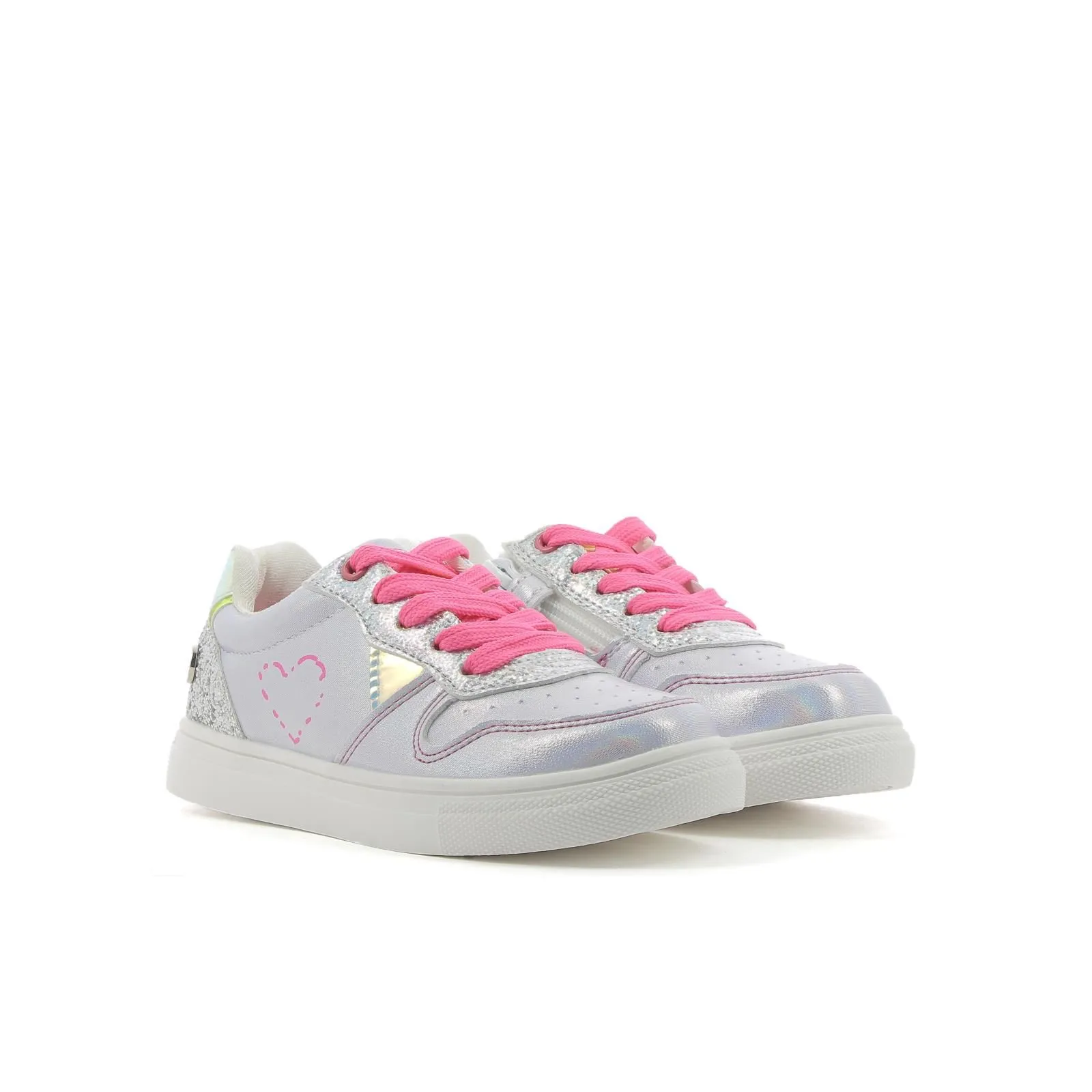 Sneakers bianche con lacci