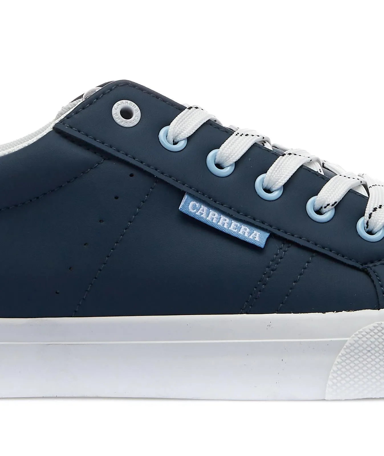 Sneakers blu con lacci
