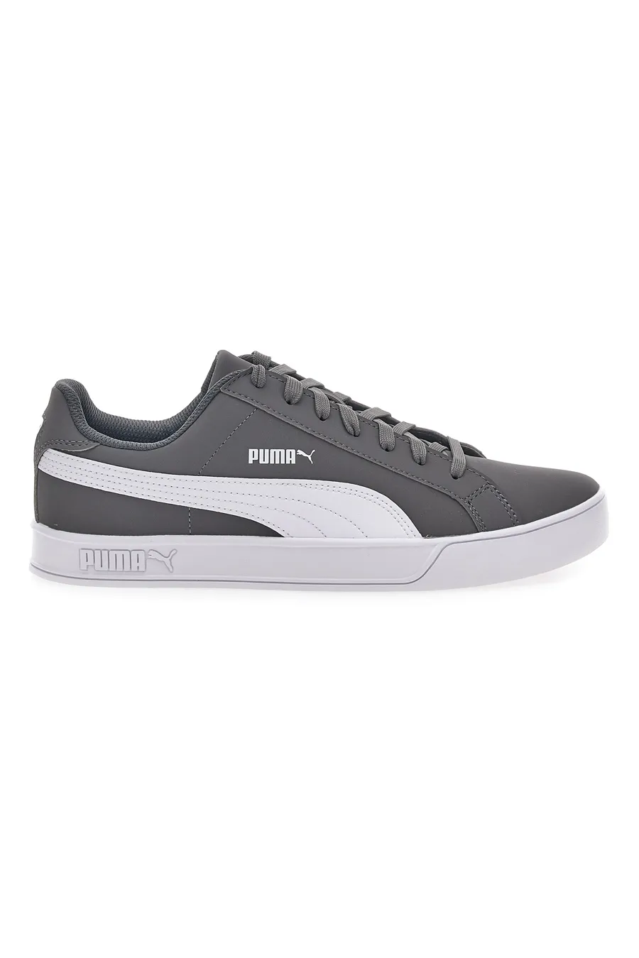 Sneakers Grigie con Lacci Puma Smash Vulc