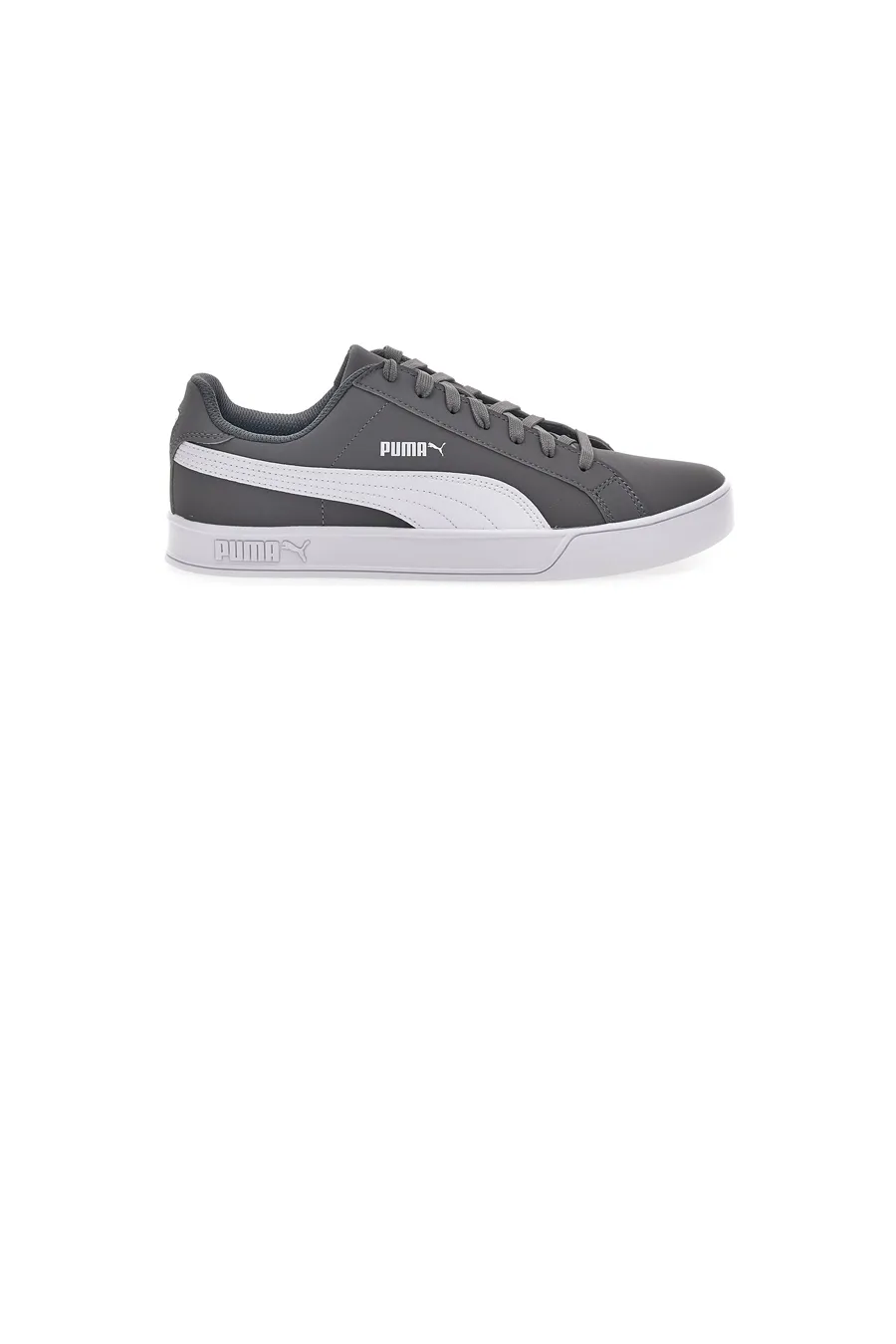 Sneakers Grigie con Lacci Puma Smash Vulc