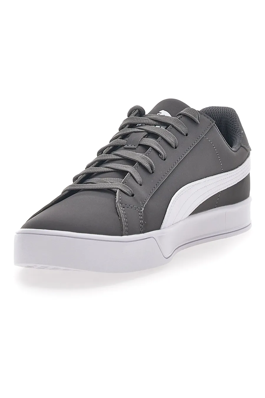 Sneakers Grigie con Lacci Puma Smash Vulc