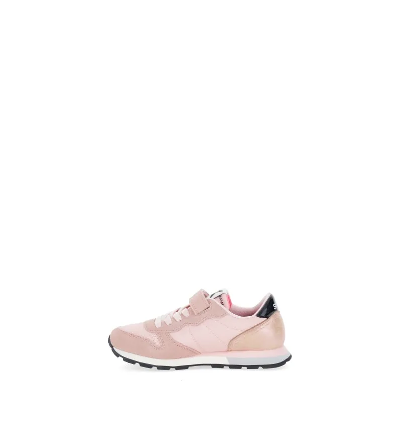 Sneakers inserti pelle